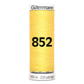 Gutermann garen | 200m | 852 geel naaigaren GM - 200 - 852 - GEEL 4008015090814